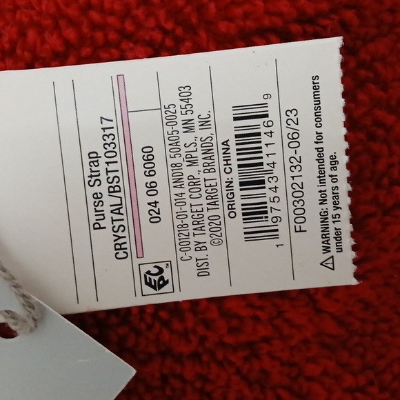 A New Day NWT Rhinestone Crossbody Strap - Picture 4 of 6